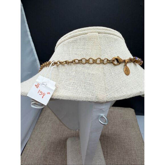 Sorrelli "Coneflower" Multi-Color Crystal Necklace - Handcrafted Statement Jewel - Picture 3 of 10